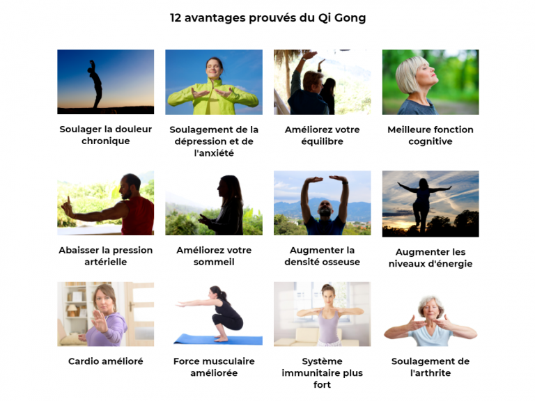12 avantages du Qi gong
